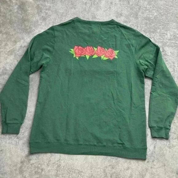 Flatbush Zombie Sweatshirt Mens Size XXL Green Collegiate Crewneck Pullover FBZ - Picture 8 of 10
